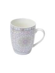 Geometric Pattern Ceramic Coffee Mug (350 mL) - Assorted Colour - MARKET 99