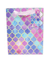 Gift Bag, Clover Print, Small, Paper Bag, Multicolor, Paper, Set of 3 - MARKET 99