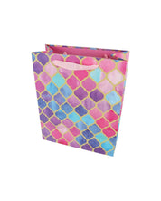 Gift Bag, Clover Print, Small, Paper Bag, Multicolor, Paper, Set of 3 - MARKET 99