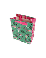 Gift Bag, Zebra Print, Paper Bag, Small, Multicolor, Paper, Set of 3 - MARKET 99