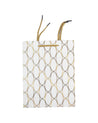 Gift Bags, Small, Golden Colour, Paper, Set of 5 - MARKET 99