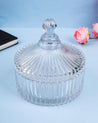 Glass Candy Bowl, Transparent, Glass - MARKET 99
