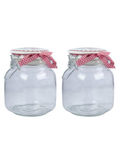 Glass Jar (Pack of 2) - MARKET 99