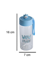 Glass, Water Bottle 380 Ml, Quirky Quotes, Glossy : Finish, Multicolor