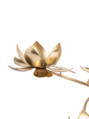 Diwali Decoration Item 3 LOTUS T- LITE HOLDER STAND