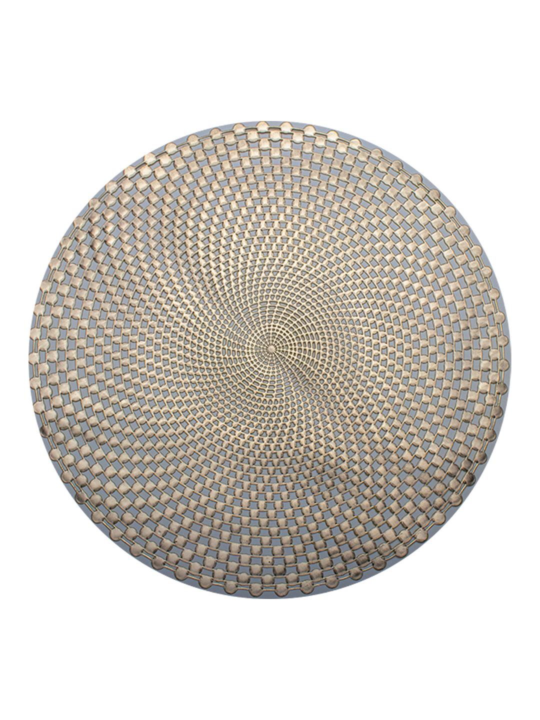 Golden Circles - Placemat Mat Set Of 2 - MARKET 99