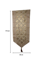 Golden Table Runner - Floral Pattern - MARKET 99