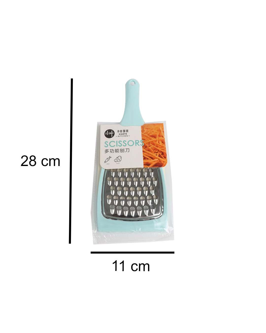 Grater, Paddle Shape, Turquoise, Plastic - MARKET 99