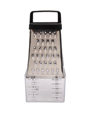 Grater, with Storage Compartment, Silver, Iron - MARKET 99