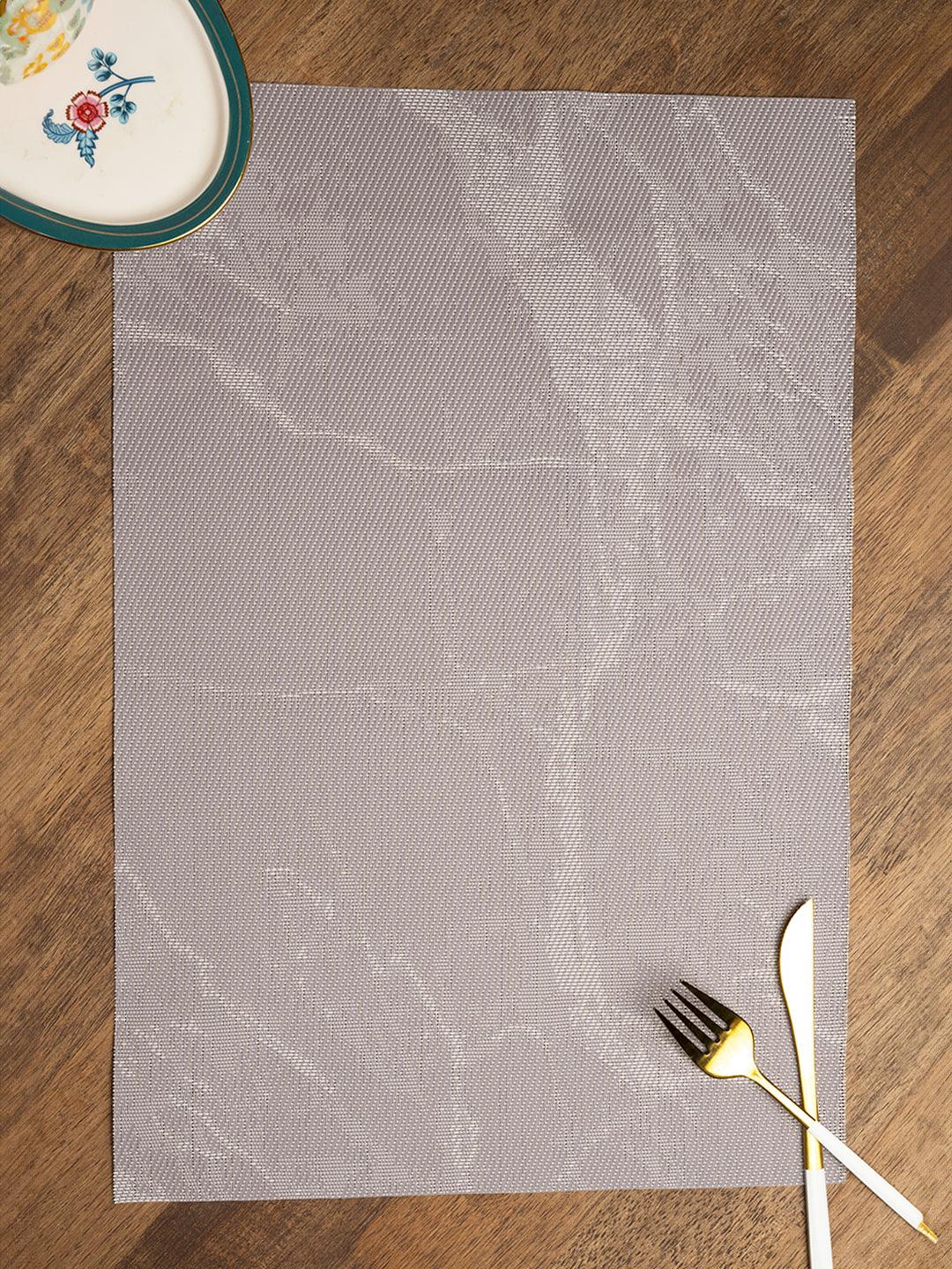 Gray Marble Pattern - Placemat Mat Set Of 4 - MARKET 99