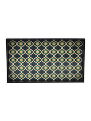 Green & Black Rectangular Tray with handle - Market 99 - MARKET 99