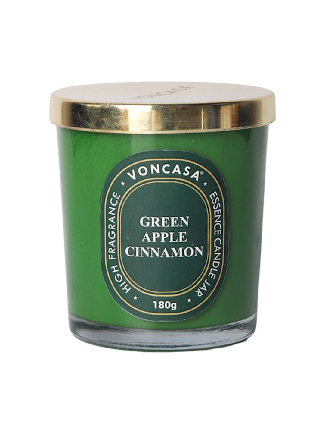 Green Apple Cinnamon Candle - MARKET 99