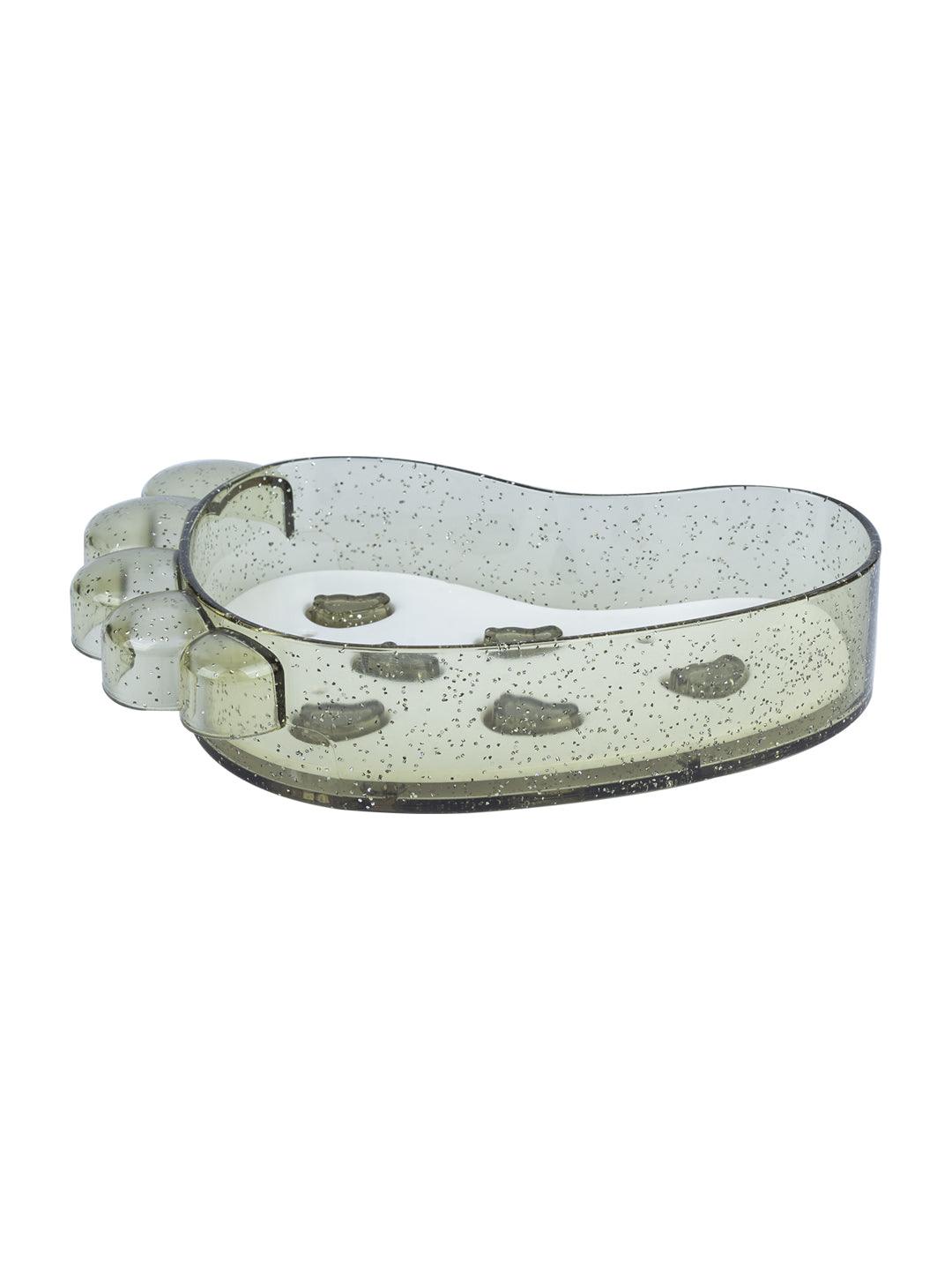 Green Footprint Soap Dish Holder