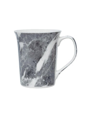 Grey Coffee Mug - 380 Ml, Marble Finish - MARKET 99