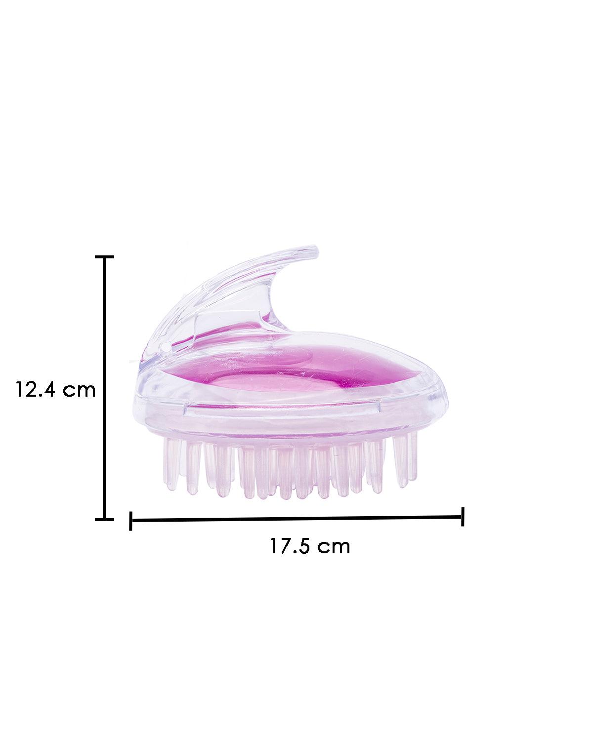 Hair Massager, Shampoo Massage, for Natural Hair Care, Scrubber, Pink, Plastic - MARKET 99