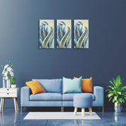 Hand Painted Big Leaf Oil Painting on Canvas - Market99 - MARKET 99