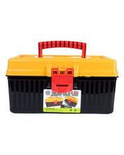 Heavy Duty Tool Box, Black & Yellow, Plastic - MARKET 99