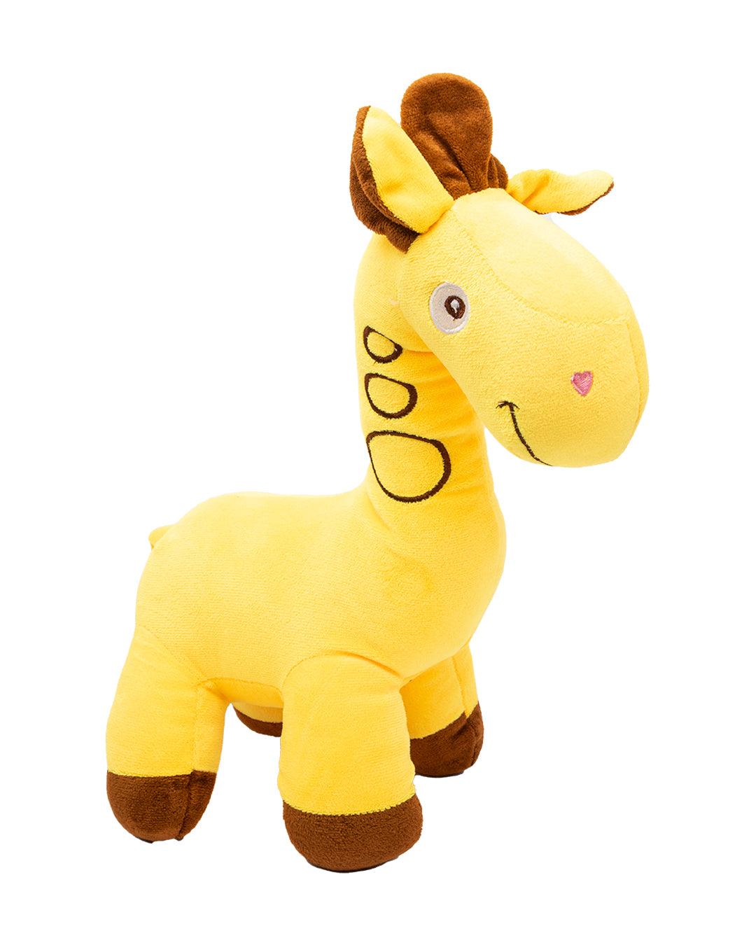 Henry Giraffe, Plush Toy, Brown, Polyester - MARKET 99