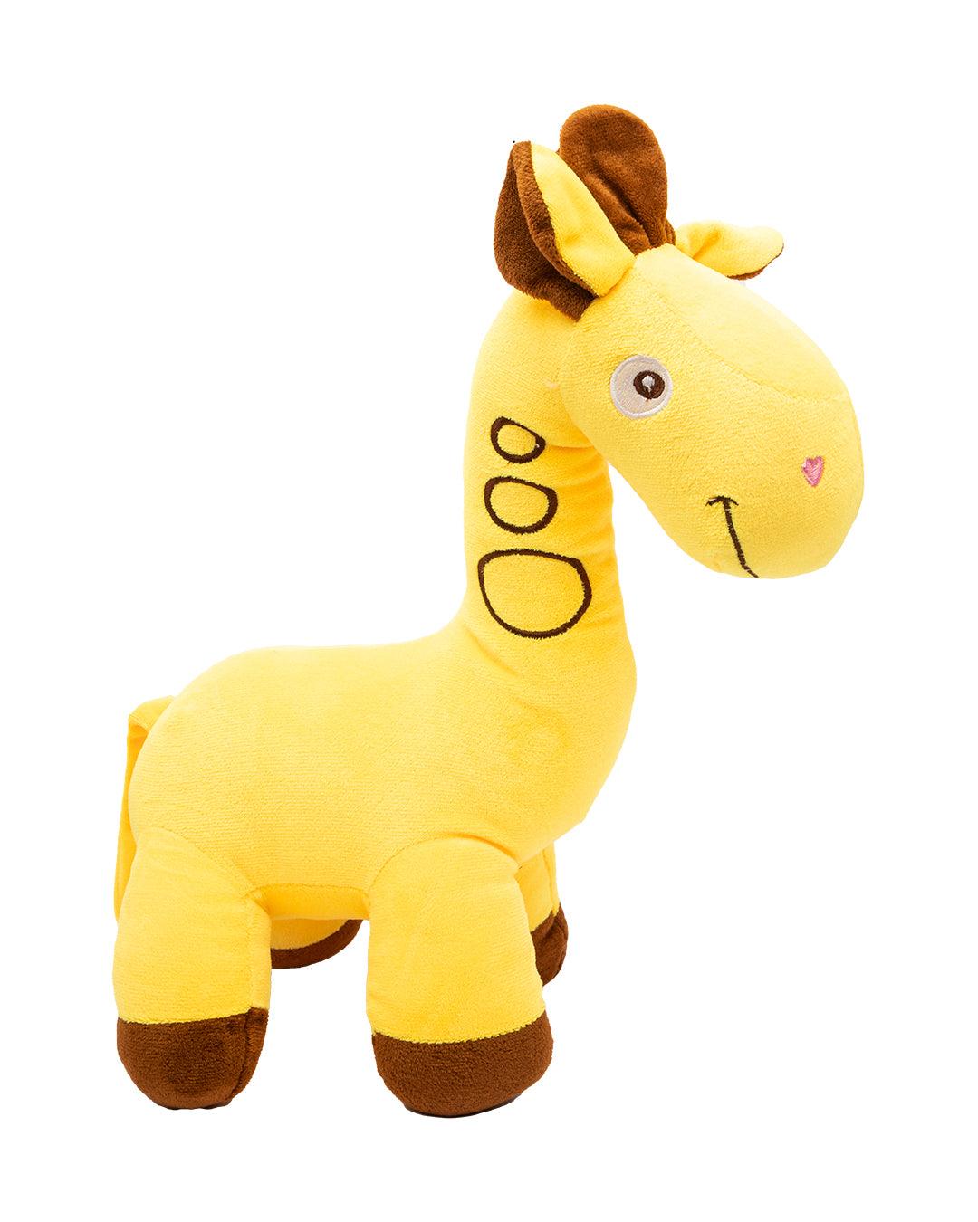 Henry Giraffe, Plush Toy, Brown, Polyester - MARKET 99