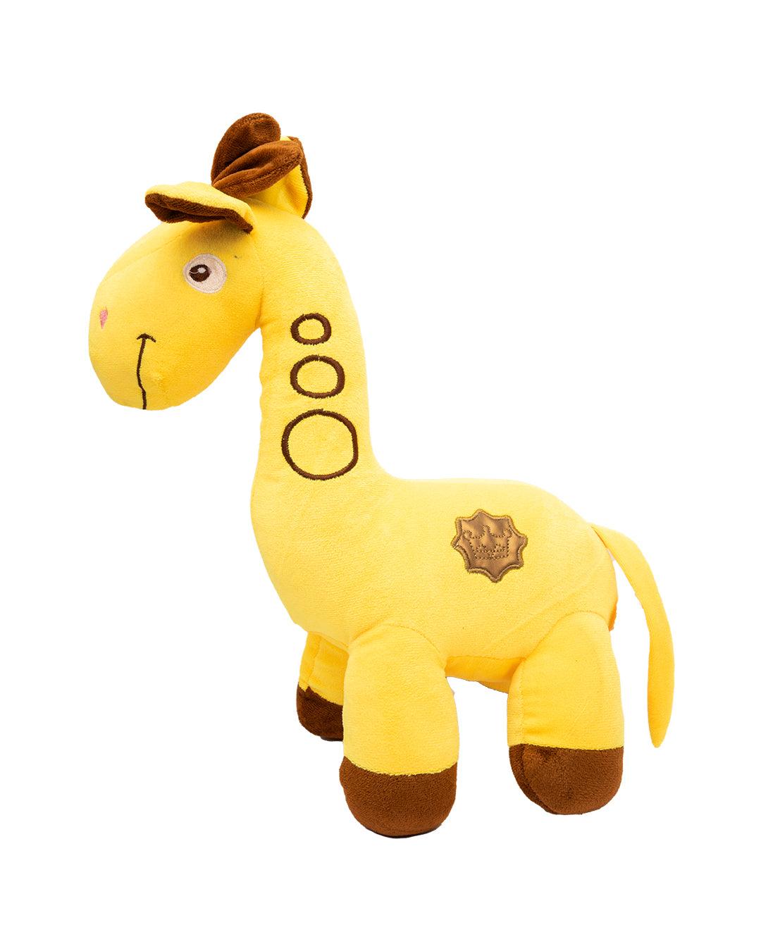 Henry Giraffe, Plush Toy, Brown, Polyester - MARKET 99