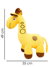 Henry Giraffe, Plush Toy, Brown, Polyester - MARKET 99