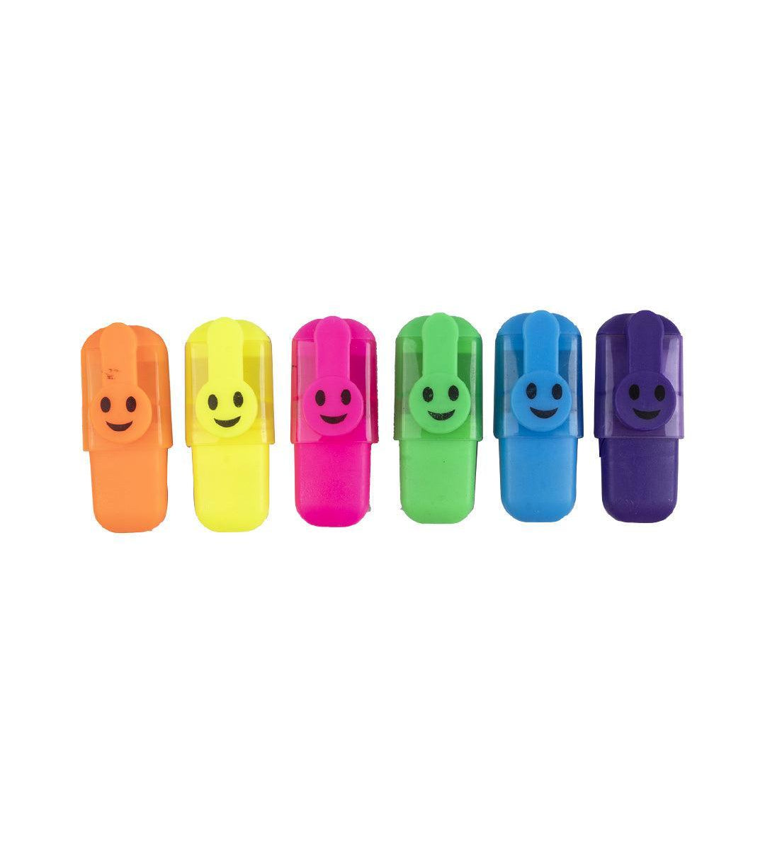 Highlighter Pens for Kid, Multicolour, Plastic, Set of 6 - MARKET 99