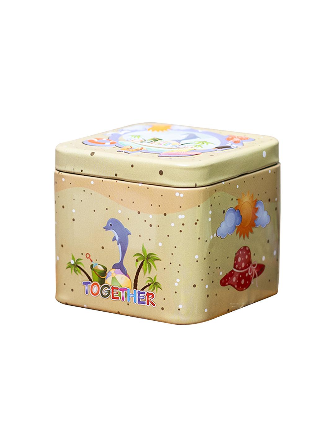 Home Storage Box Tin - TOGETHER - MARKET 99