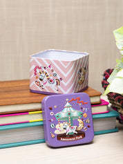 Home Tin Storage Box - Amusement Park - MARKET 99