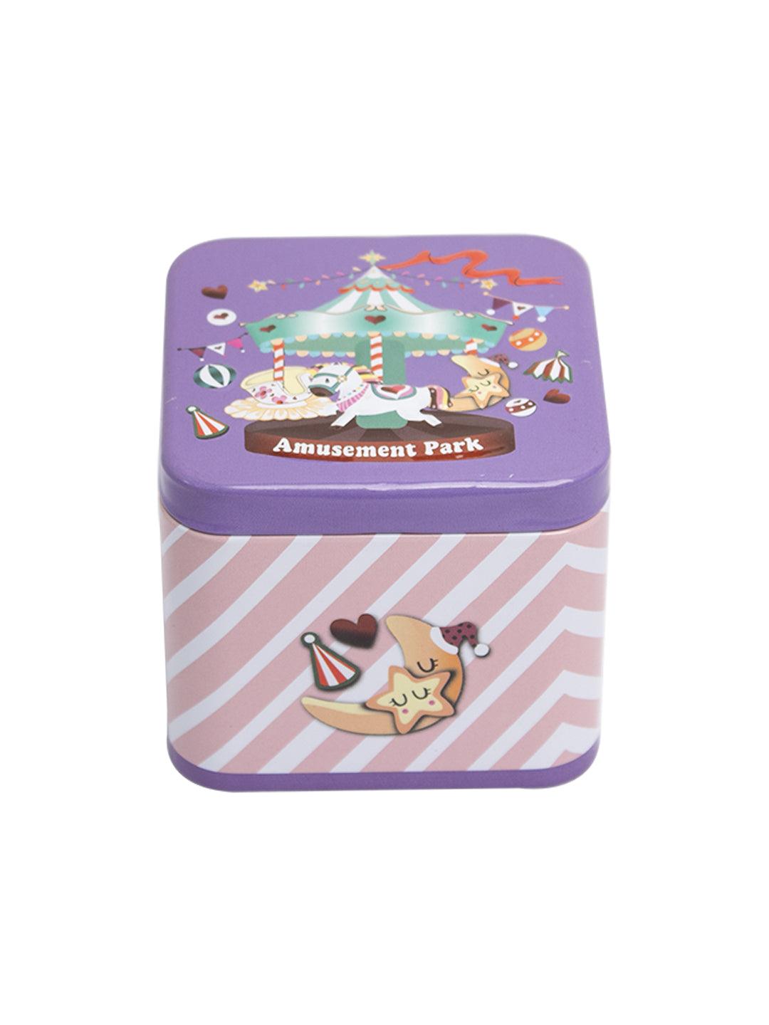 Home Tin Storage Box - Amusement Park - MARKET 99