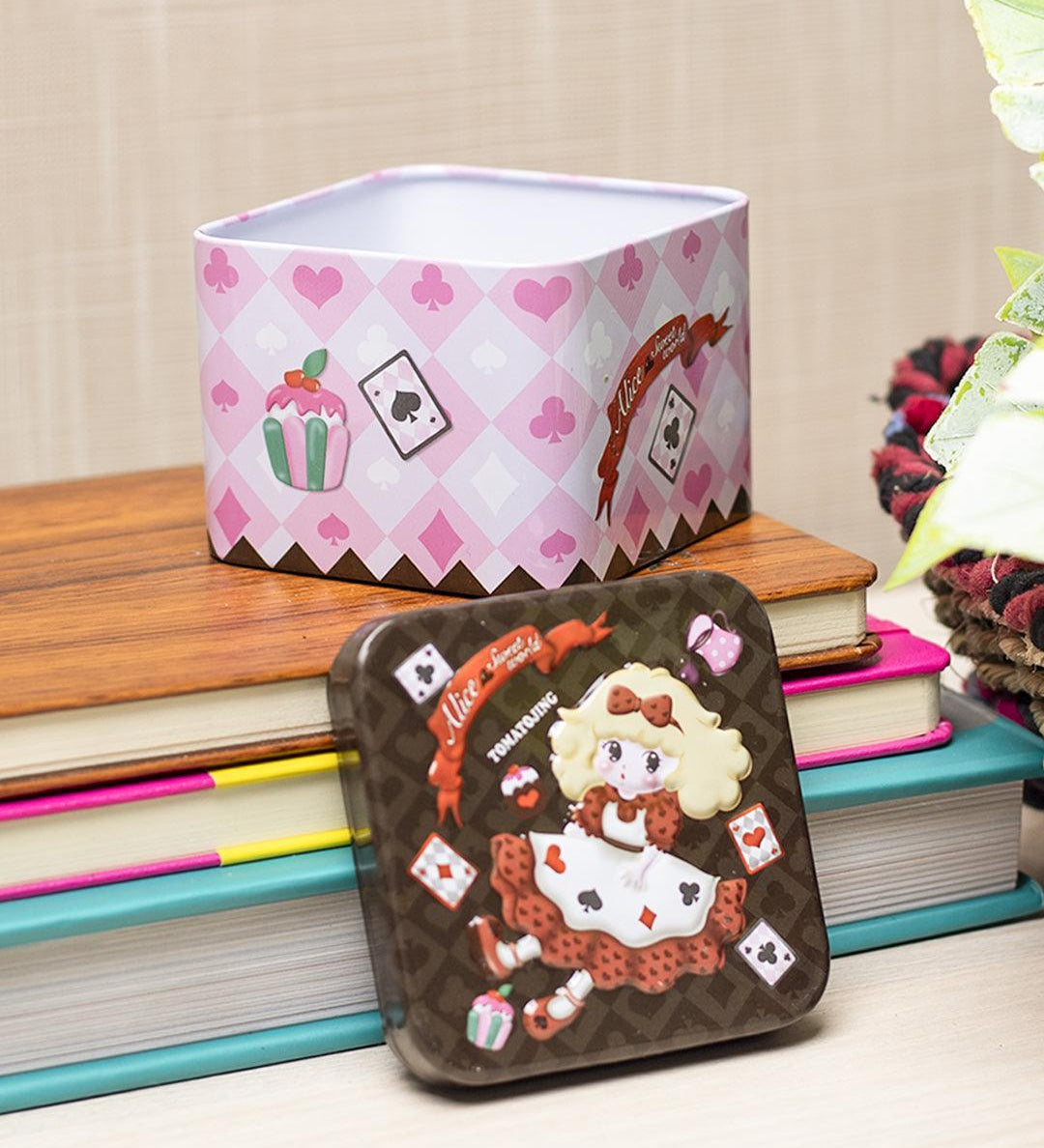 Home Tin Storage Box - MARKET 99