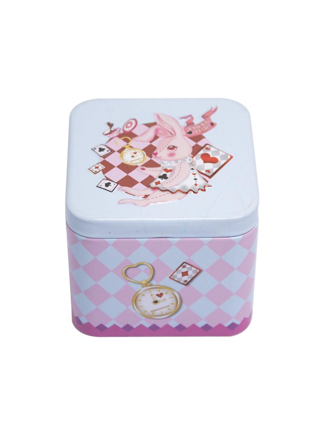 Home Tin Storage Box - LUCKY TIME - MARKET 99