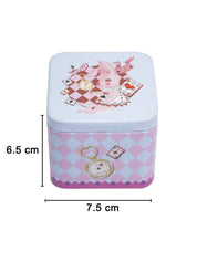 Home Tin Storage Box - LUCKY TIME - MARKET 99