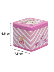 Home Tin Storage Box, Pink - MARKET 99