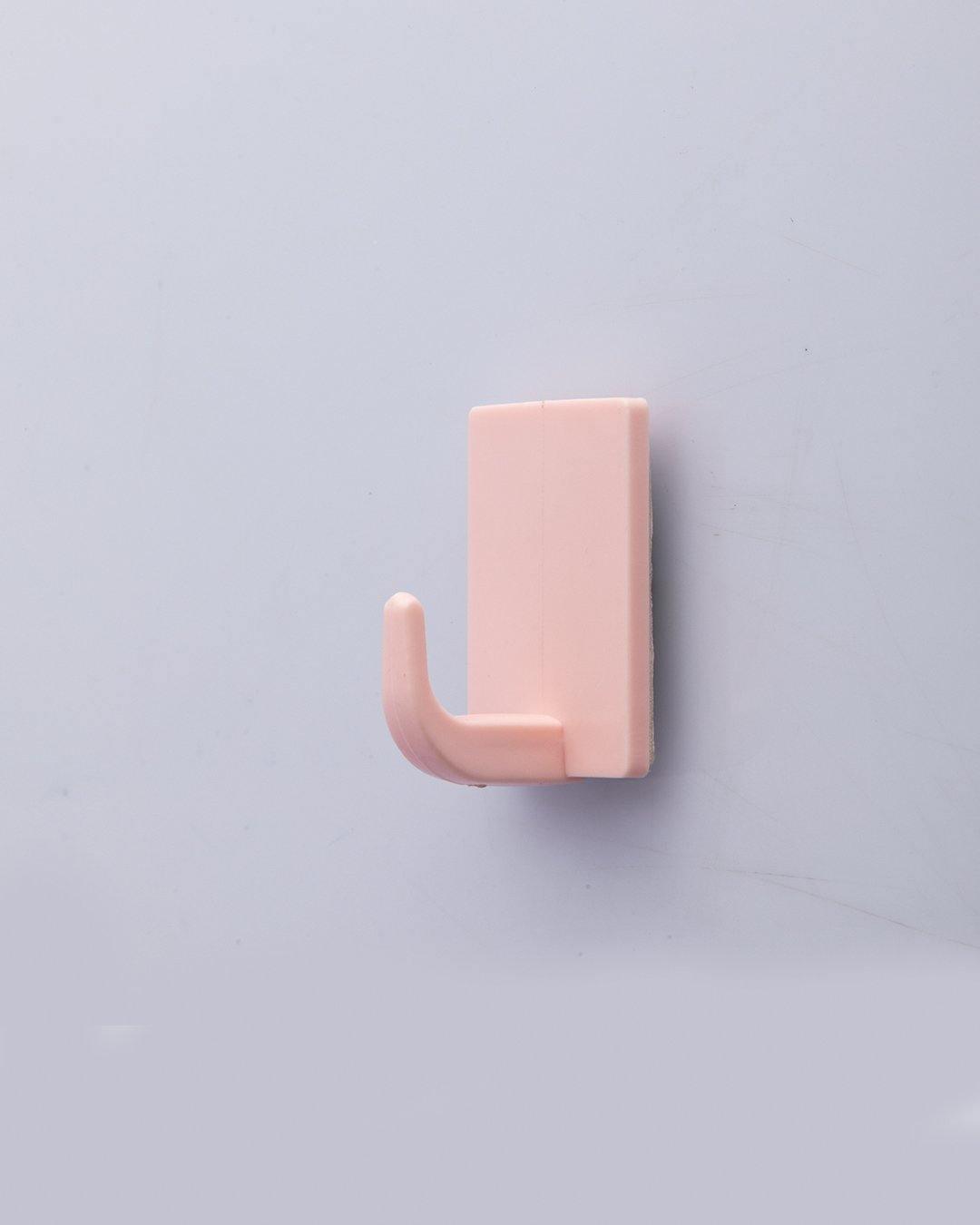 Hooks, Pink, Plastic, Set of 10 - MARKET 99