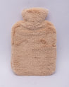 Hot Water Bag, for Pain Relief, Bunny Shaped Design, Cream Colour, Fleece, 850 mL - MARKET 99
