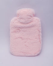 Hot Water Bag, for Pain Relief, Bunny Shaped Design, Pink, Fleece, 850 mL - MARKET 99