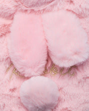 Hot Water Bag, for Pain Relief, Bunny Shaped Design, Pink, Fleece, 850 mL - MARKET 99