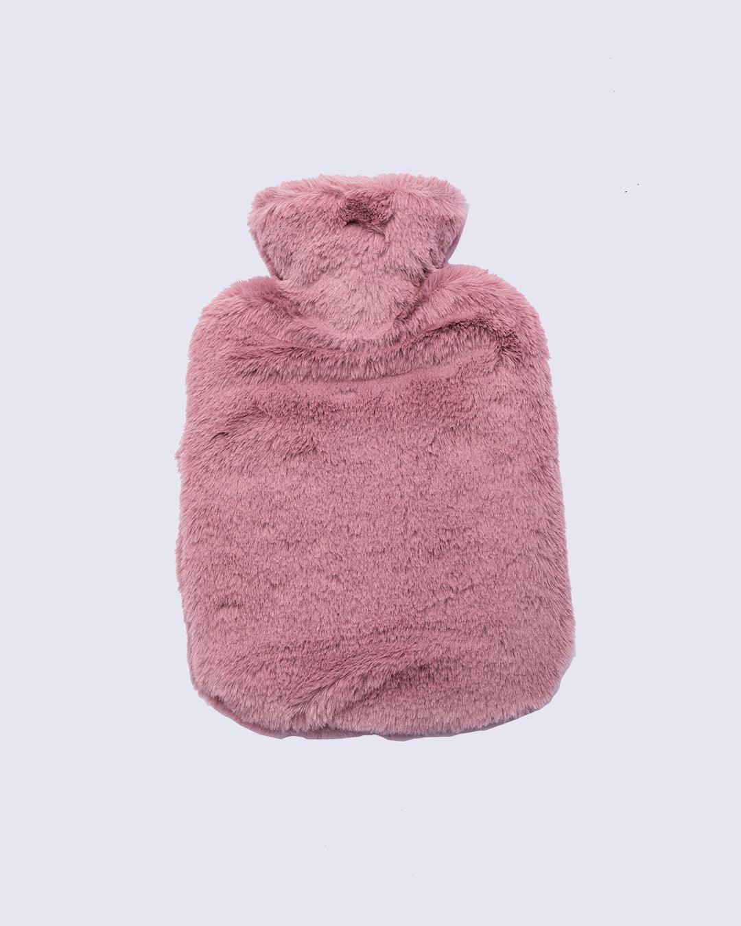 Hot Water Bag, for Pain Relief, Bunny Shaped Design, Purple, Fleece, 850 mL - MARKET 99