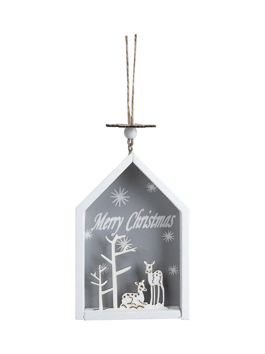 House Design - "Merry Christmas" Hanging Plaque Set Of 2 Pcs - MARKET 99