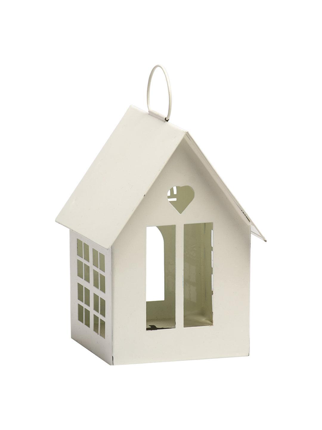 Hut T-Lite Holder Ivory - Ivory & Metal - MARKET 99