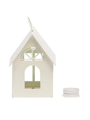 Hut T-Lite Holder Ivory - Ivory & Metal - MARKET 99