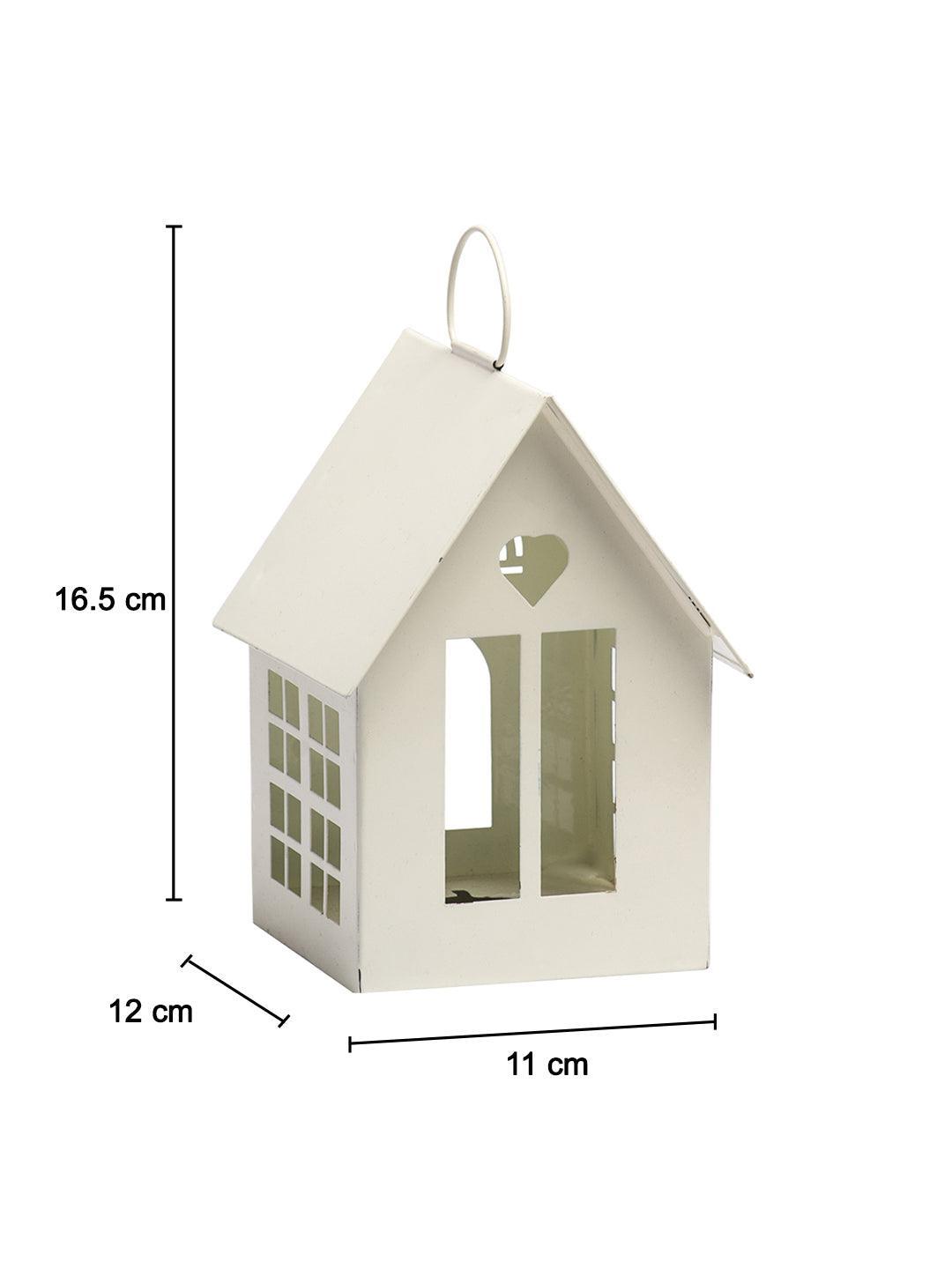 Hut T-Lite Holder Ivory - Ivory & Metal - MARKET 99