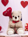 I Love You Balloon Heart Teddy Bear (25Cm) - For Valentine'S Day - MARKET 99