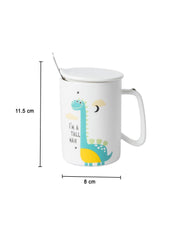 I'M A TELL MAN' Coffee Mug With Lid - Dragon, 400 Ml