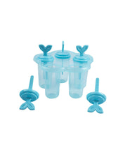 Ice Cream Moulds, Blue, Plastic, Set of 2 - MARKET 99