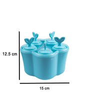 Ice Cream Moulds, Blue, Plastic, Set of 2 - MARKET 99