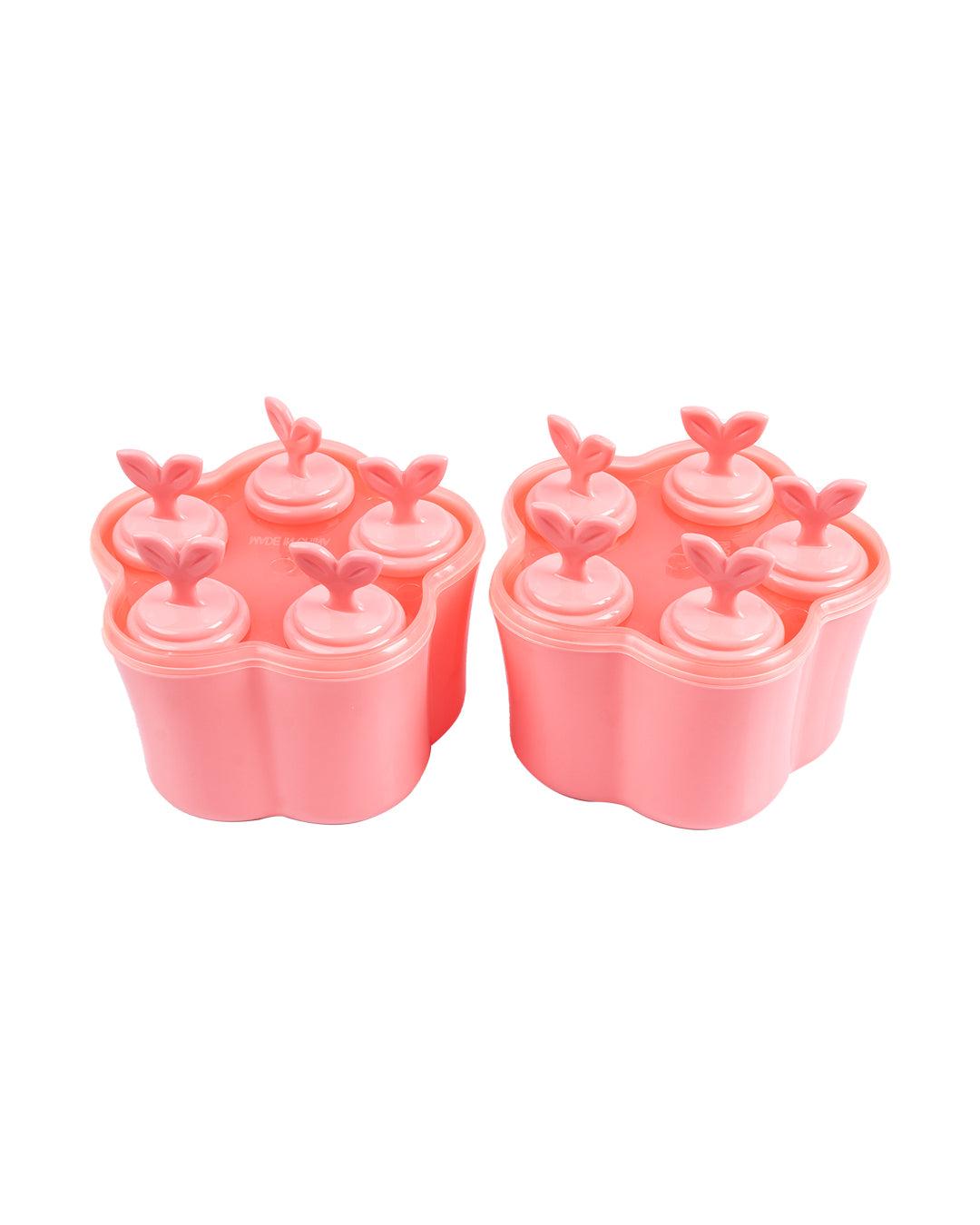 Ice Cream Moulds, Pink, Plastic, Set of 2 - MARKET 99