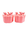 Ice Cream Moulds, Pink, Plastic, Set of 2 - MARKET 99