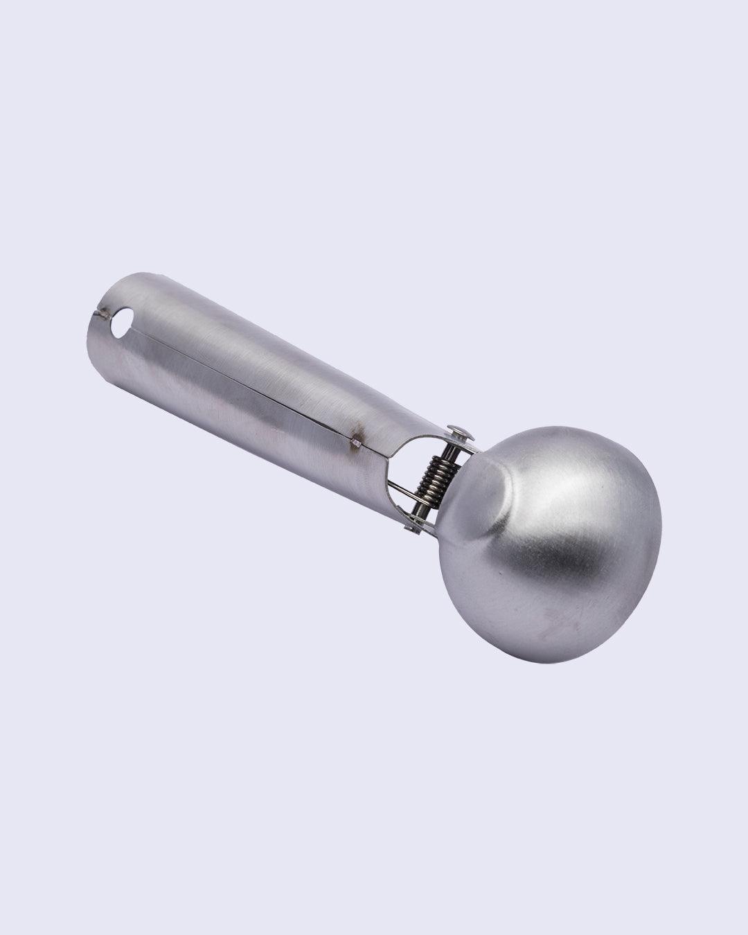 Ice Cream Scoop, Silver, Stainless Steel - MARKET 99