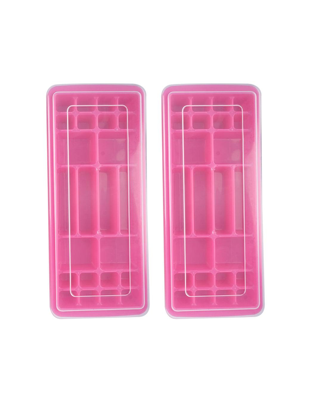 Ice Moulds, Pink, Plastic, Set of 2 - MARKET 99